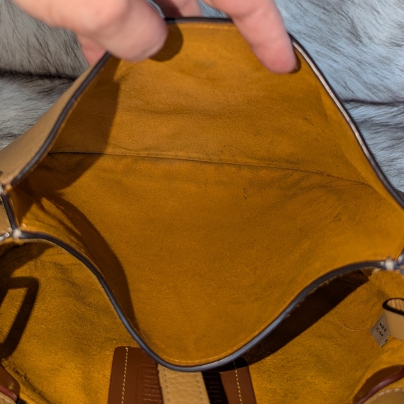 1941 Saddle Bag with Whipstitch and Fringe Details - Picture 9 of 16